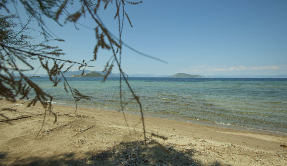 Sea: On the beach of Marathon